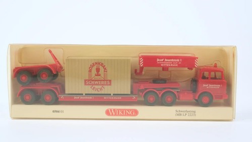 Wiking H0 050401 MB LP 2223 tren de carga pesada rosario Witten-Ruhr | Condition: Gebraucht