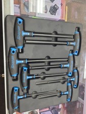 Snap-on Tools 8pc Metric Soft Grip T Handle Hex Allen Set Awsgm800a