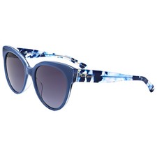 Kate Spade Woman 55mm Blue Sunglasses AUBRIELLA-G-S-PJP-55