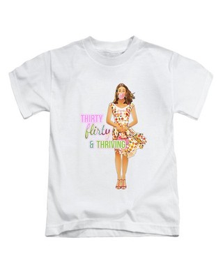 Thirty Flirty & Thriving Erwachsene T-Shirt Jenna Rink süß 13 Going On 30 Top neu