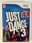 Just Dance 3 Nintendo Wii Video Game Complete 45 plus Songs Ubisoft Party