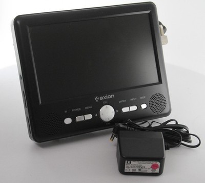 Axion AXN-8701 7-Inch Widescreen Handheld LCD TV with Built-In