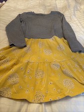 Girls Long Sleeve Dress From Tea Collection Size 12