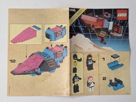 LEGO 6886 SPACE POLICE GALACTIC PEACE KEEPER 100% PARTS COMPLETE w MANUALS EUC!