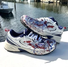 AVIA 5000 Unisex Performance Sneakers Sz 11 Men’s Inspired Dept. Paint Splatter