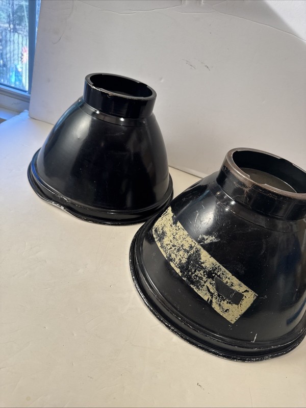 TWO SPEEDOTRON 11" Reflectors Used Condition