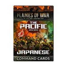 Battlefront FoW WWII Japan 15mm Pacific - Japanese Command Cards New