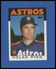 1986 Topps #100 Nolan Ryan Baseball Card