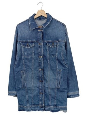 ESPRIT Jeansjacke Damen Jacke Gr. DE 36 blau Casual-Look