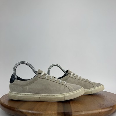 Womens Woman By Common Projects Gray Suede Casual Lace Up Sneakers Size EU 36
