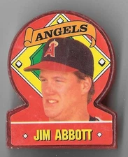 1991 Topps Stand-Ups (Color, Candy) - CALIFORNIA ANGELS  