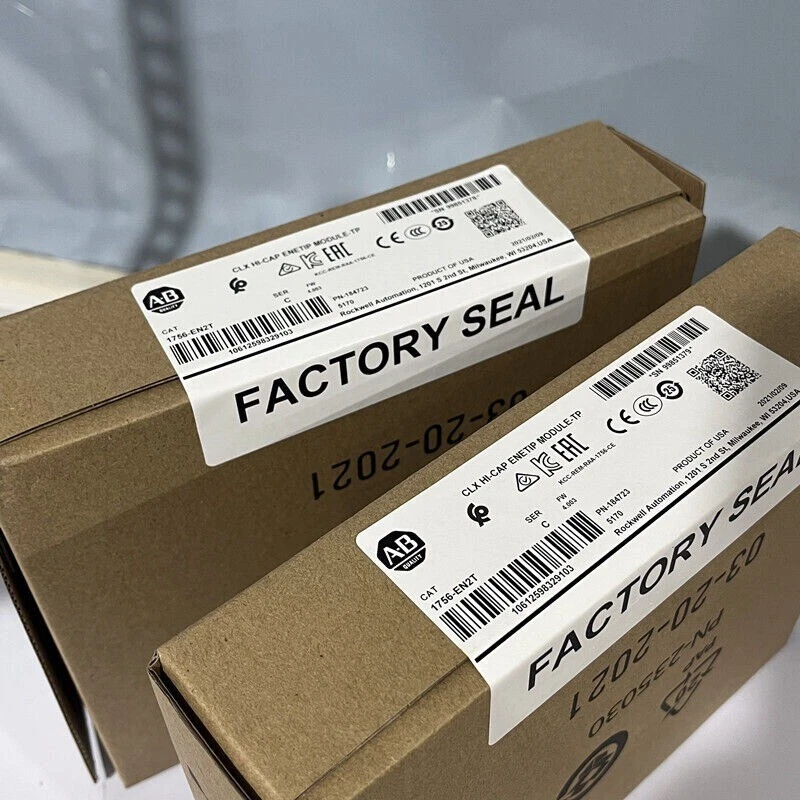 New AB 1756-EN2T Ser C ControlLogix EtherNet/IP Module 1756EN2T Factory Sealed - Image 2 of 4