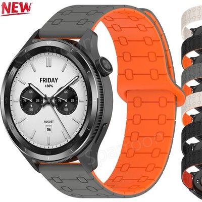 Magnet Silikon Uhrenarmband Armband Ersatz 22mm Smart Watch Uhren Universal Band