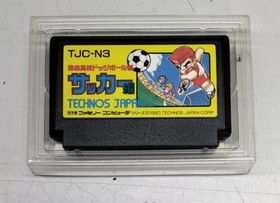 Technos Japan Famicom Software Nekketsu Koukou Dodgeball Bu Soccer Hen