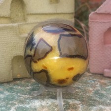 Kugel Sphere 7cm Septarie Nr.15 Zen Kristall Drachenstein Lebenswandel Sphere