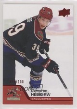 2020-21 Upper Deck AHL Exclusives 94/100 Cameron Hebig #135 e5r