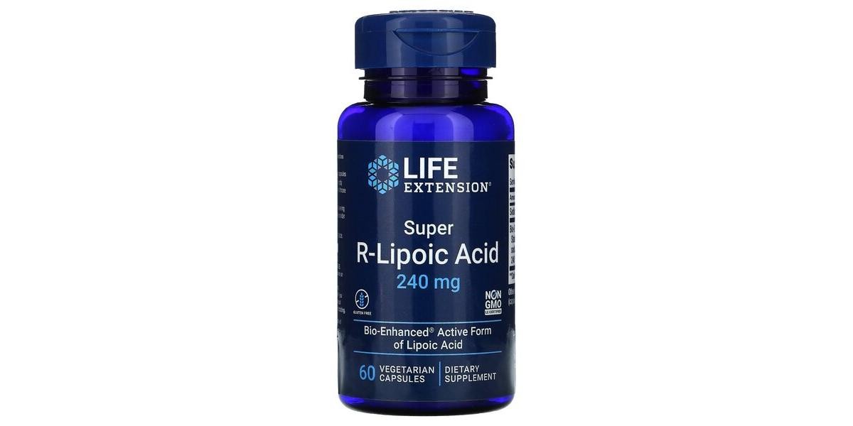 Life Extension, Super R-Lipoic Acid, 240 mg, 60 Vegetarian Capsules, Free P&P - Image 3