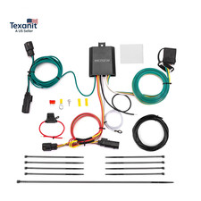 4-Pin Trailer Wiring Harness Kit, Vehicle-Side Towing Hitch Wiring Harness with