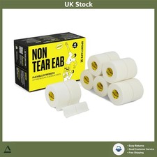EAB Elastic Adhesive Fabric Sports Strapping Tape 7.5cm x 4.5m 6 Rolls 1.26 per metre