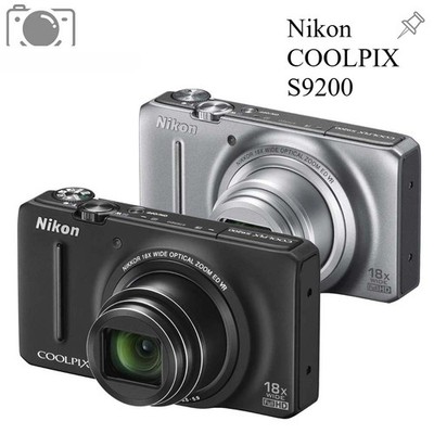 Nikon COOLPIX S9200 Digital Camera 16MP 18x optical zoom Exposure Compensation