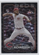 2024 Topps Series 2 Super Box Black Foil Lyon Richardson #517 qf6