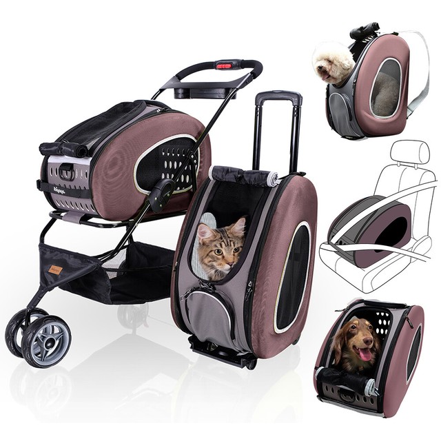 ibiyaya multifunction pet stroller 5 in 1