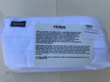 Tultex Premium Face Mask 10 pack White 100 Cotton NEW, Sealed Package