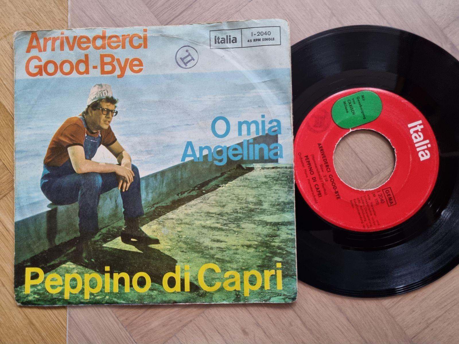 7"" Single Peppino di Capri - Arrivederci Good-bye Vinyl Germany