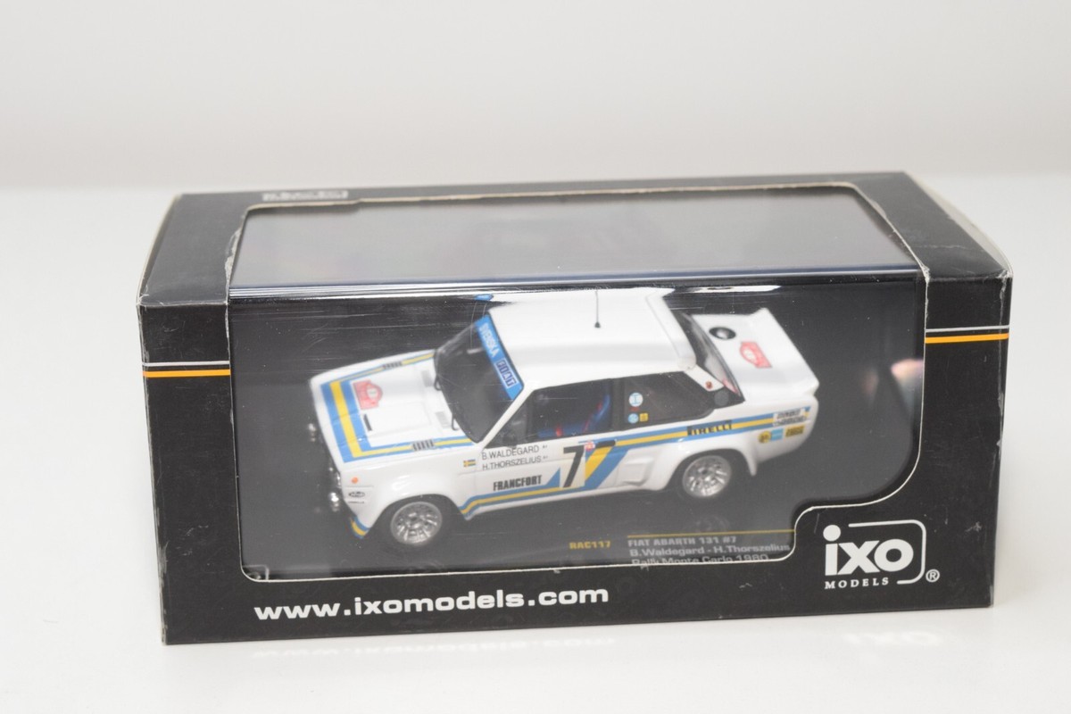 CMR 1:43 Fiat 131 Abarth #10 ganador Rallye Monte Carlo 1980 Röhrl