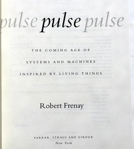 Pulse by Robert Frenay HC DJ 1st 1st BRAND NEW Artificial Intelligence - Imagen 5 de 12