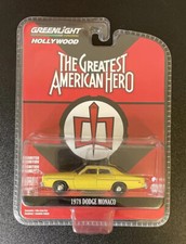 1:64 Greenlight *HOLLYWOOD 21* THE GREATEST AMERICAN HERO 1978 Dodge Monaco NIP