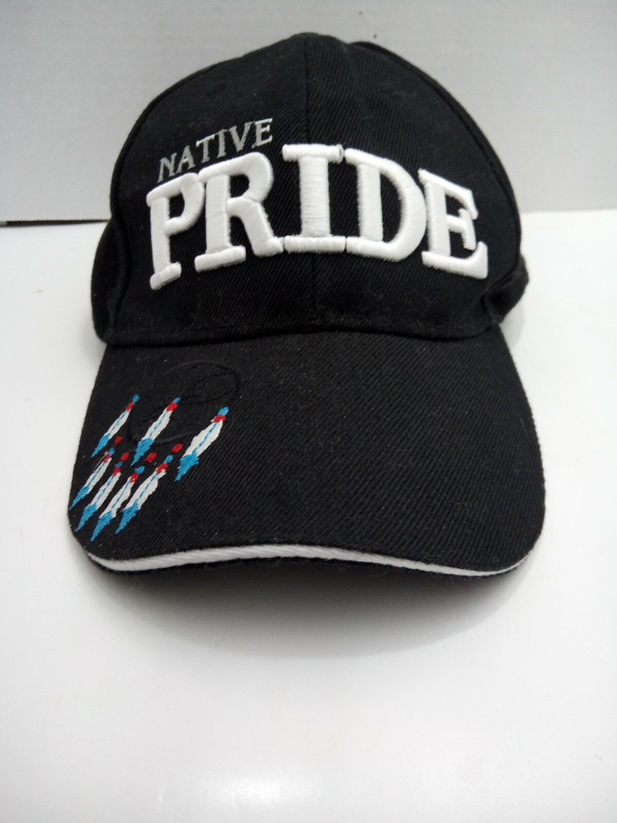 NATIVE PRIDE Black Baseball Cap By Driftstone Pue… - image 8