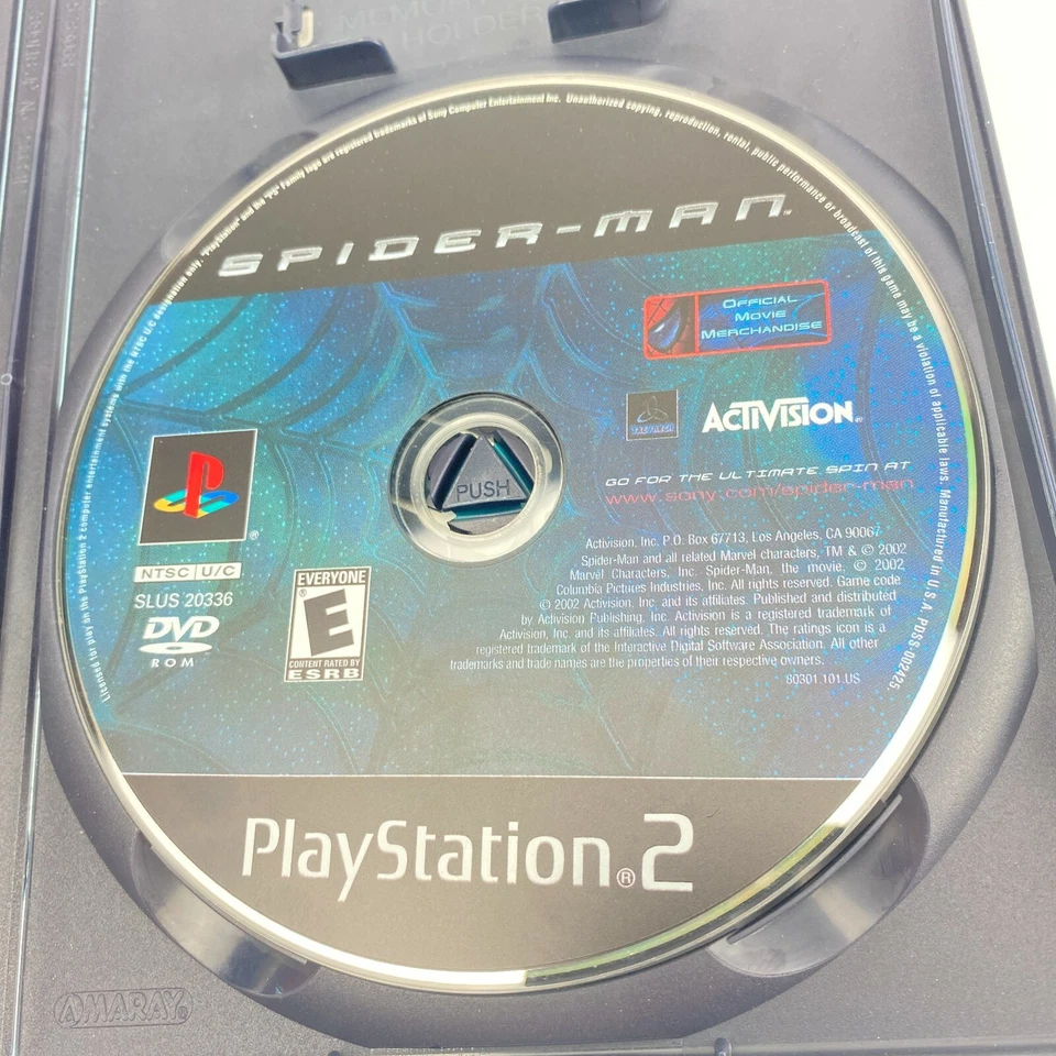 Spider Man Playstation 2 2010 Video Game TESTED AND COMPLETE - Image 2 of 4