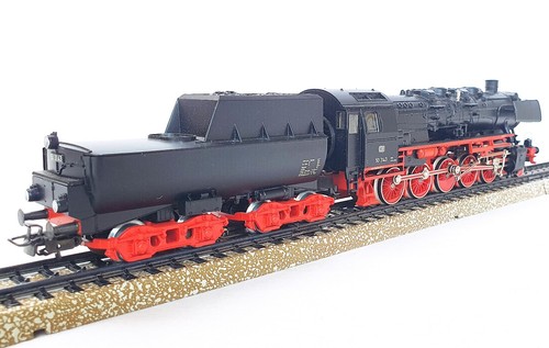 Marklin AC HO 1:87 German DB BR 50 STEAM LOCOMOTIVE "Wannentender" & SMOKE MIB! - Picture 8 of 12