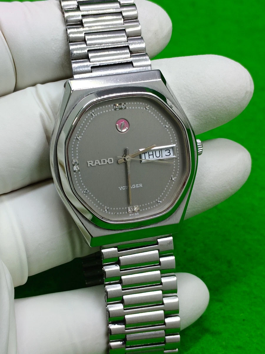 RADO VOYAGER watch Automatic 17 Jewels 2836 2 Day Date Indicator
