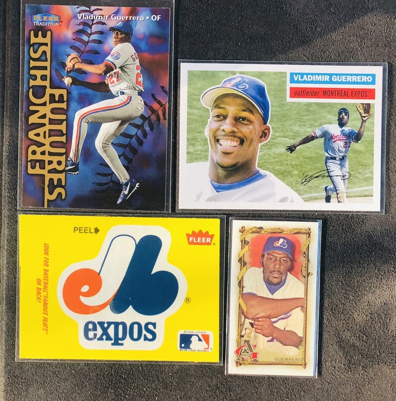 Vladimir Guerrero Expos 1999 Tradition Franchise Futures 2023 Ginter Mini - MINT
