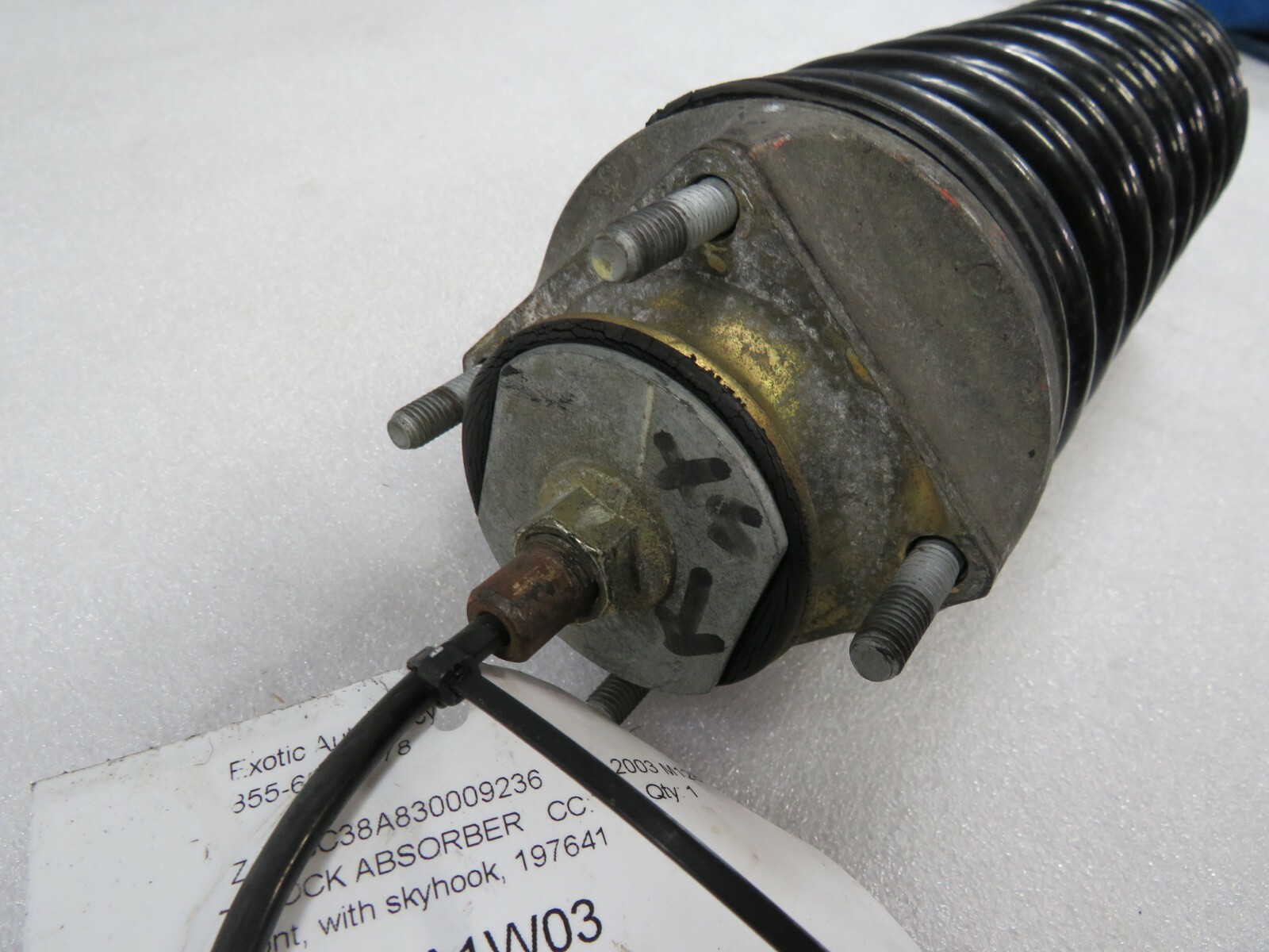 Maserati M128 Coupe, Gransport, Front Shock Absorber, Used, P/N 197641