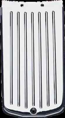 Aluminum Lower Dash Cover Ball Milled Chrome Softail Springer 00-06