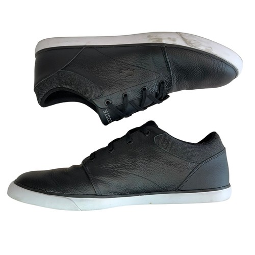 Lacoste Minzah 319 1 P Mode Turnschuhe Leder Schwarz Herren Größe 13 - Bild 4 von 8