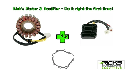 Rick's Magneto Stator/Rectifier Combo Suzuki GSXR600 GSXR750 2006 2007 2008 2009