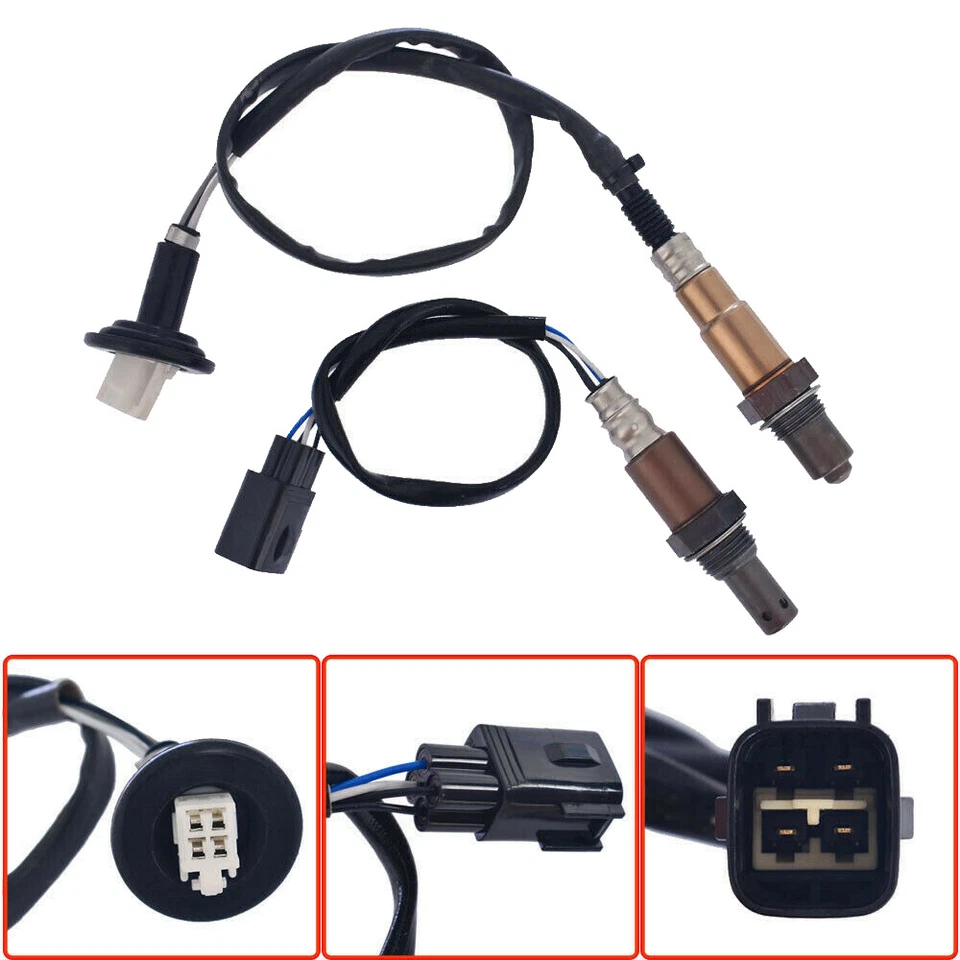 Sensor de oxigênio 2 peças upstream + downstream para 2005 2006 2007 2008 Pontiac Vibe 1.8L - Imagem 2 de 4