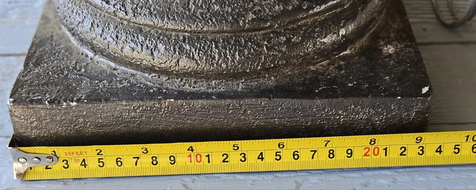 Acabado de piedra fundida 21" Foto 2 de 4