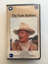 The Train Robbers Betamax Beta John Wayne Ann Margret Rod Taylor Not VHS