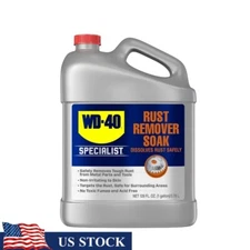 Rust Remover Soak Non-Toxic Industrial Strength Tools Auto Restoration 1 Gallon