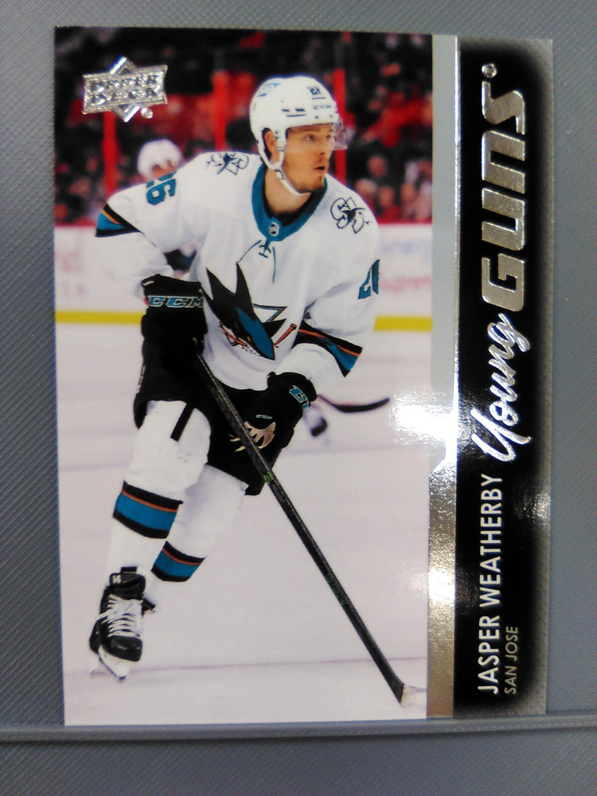 2021-22 Upper Deck Series 2 Young Guns Jasper Weatherby #487