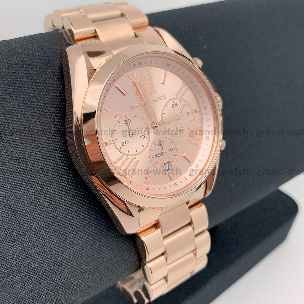 Michael Kors MK5503 Bradshaw Chronograph Rose Gold Bracelet Dial
