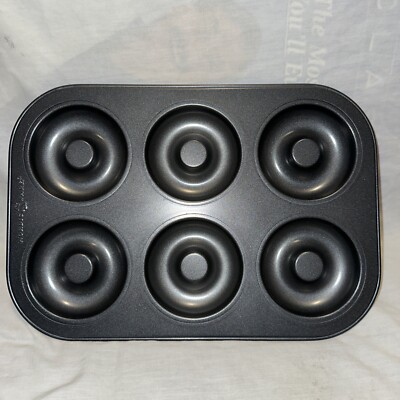 NEW Nordic Ware Silver Donut Pan New Never Used