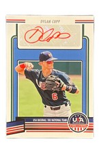 Dylan Cupp 2023 Panini Stars & Stripes 18U National Auto Red Ink USA