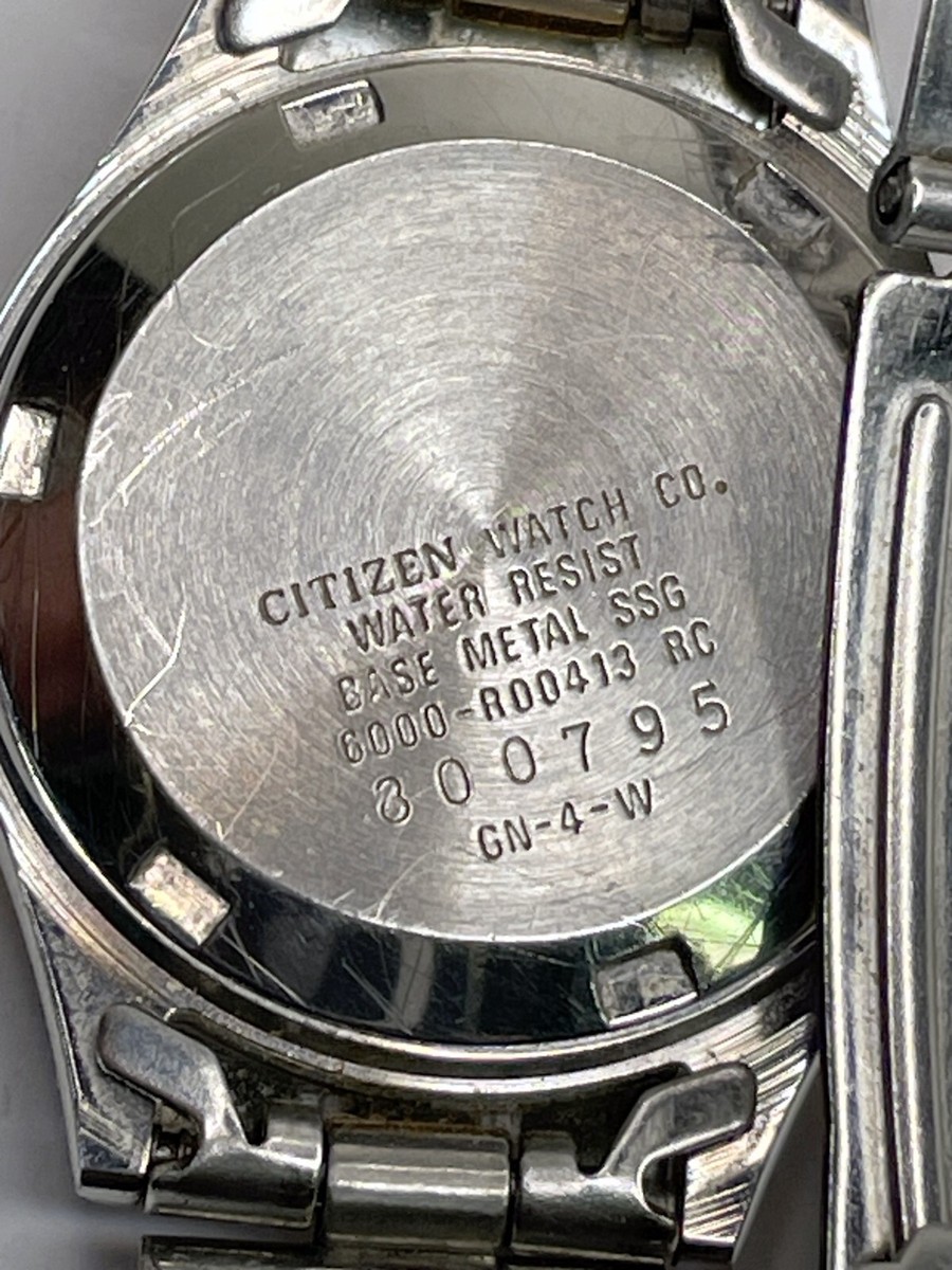 Metal Ssg Reloj Citizen Water Resist Base Metal Citizens Women's