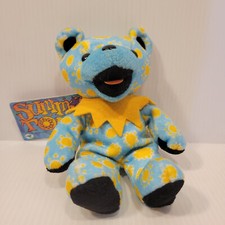 Grateful Dead Summer Tour Bean Bear 7" Plush Doll w/ Tag Limited Edition